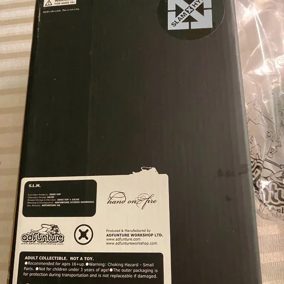 SLAMXHYPE HAND ON FIRE (Green) ADFUNTURE WORKSHOP LTD. RARE!